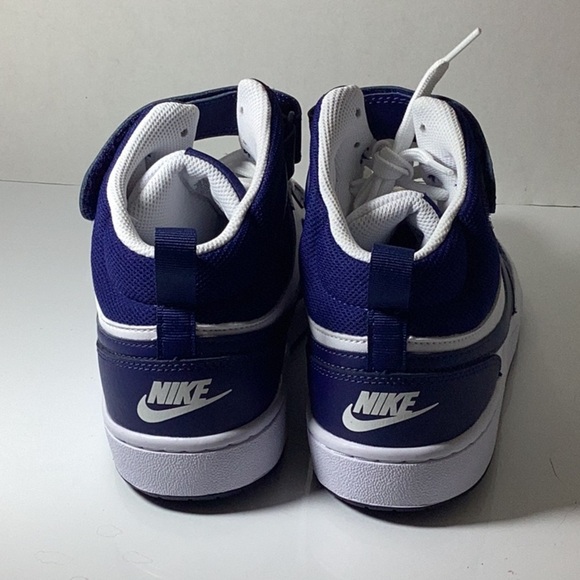 NIKE
COURT BOROUGH MID 2 SNEAKER BLUE/WHITE - Picture 9 of 12